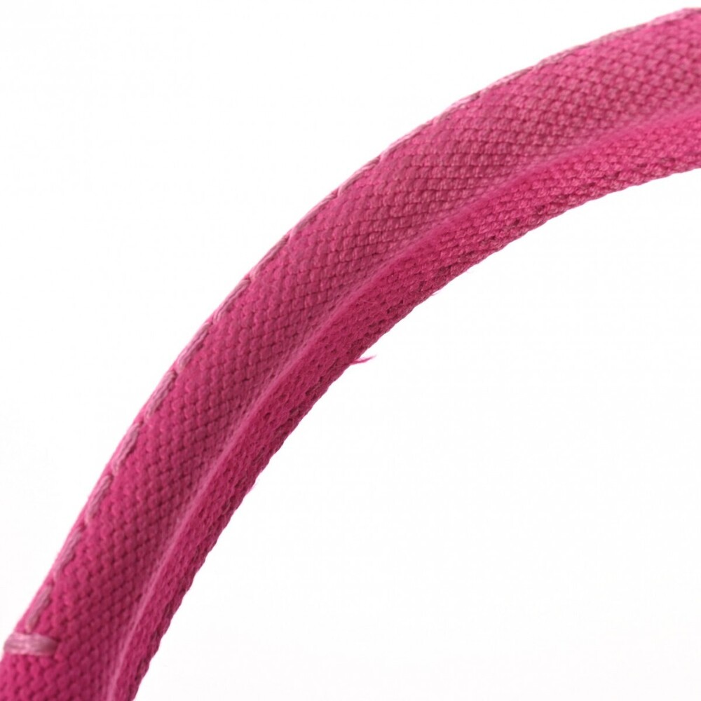 Prada Canapa Pink Canvas Handbag - Picture 5 of 9